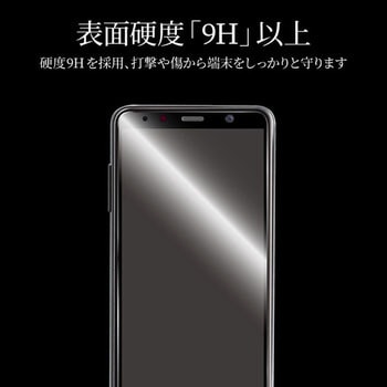 Galaxy Feel2 SC-02L 「PTEC」 9H 全画面フィルム 高光沢/ブラック - LEPLUS