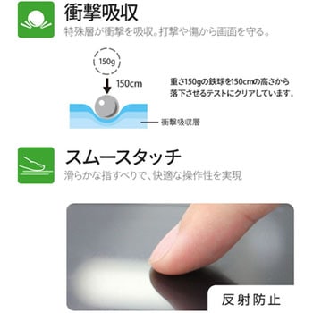 AQUOS R2 compact 保護フィルム 「SHIELD・G HIGH SPEC FILM」 3D Film・マット・衝撃吸収 ブルーライトカット 指紋防止 LEPLUS