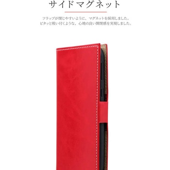 シンプルスマホ4 SoftBank 薄型PUレザーフラップケース「PRIME」 ストラップホール付 スタンド機能 LEPLUS