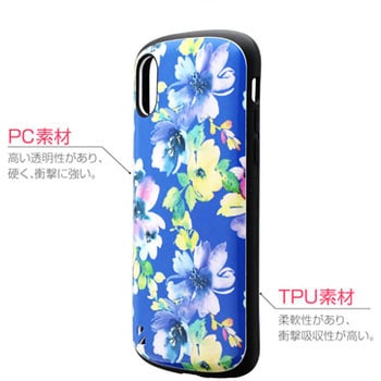 iPhone XS/iPhone X 耐衝撃ハイブリッドケース「PALLET Design」 ストラップホール付 LEPLUS