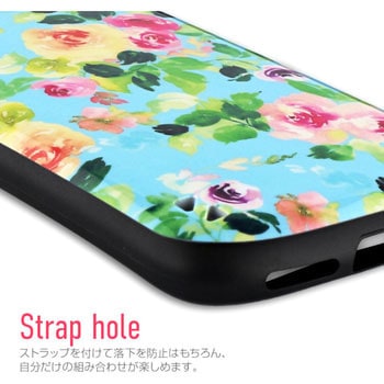 iPhone XS/iPhone X 耐衝撃ハイブリッドケース「PALLET Design」 ストラップホール付 LEPLUS