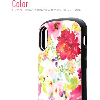iPhone XS/iPhone X 耐衝撃ハイブリッドケース「PALLET Design」 ストラップホール付 LEPLUS