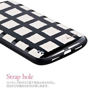 iPhone XR 耐衝撃ハイブリッドケース「PALLET Katie」 ストラップホール付 LEPLUS