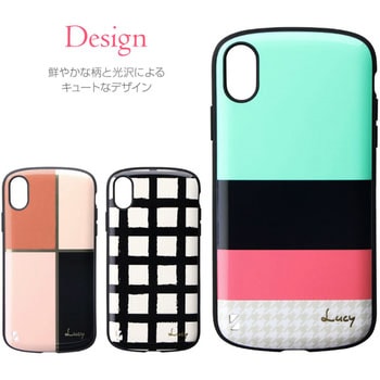 iPhone XR 耐衝撃ハイブリッドケース「PALLET Katie」 ストラップホール付 LEPLUS
