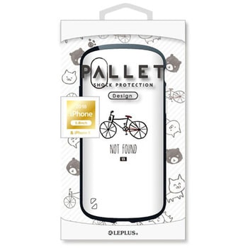 iPhone XS/iPhone X  耐衝撃ハイブリッドケース「PALLET Design」 衝撃吸収 ストラップホール付 LEPLUS