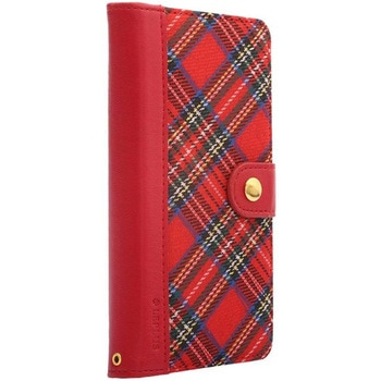 iPhone 6 iPhone 6s ファブリックデザインケース「BOOK Fabric」 スタンド機能 LEPLUS