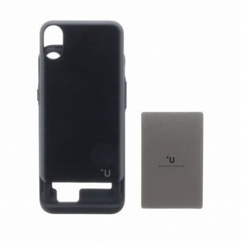 iPhone X【+U】Kyle/Slide式カード収納ハイブリットケース 薄型 LEPLUS
