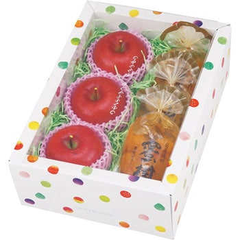 みどりのめぐ実 ワールド 小(ホワイト) ヤマニパッケージ