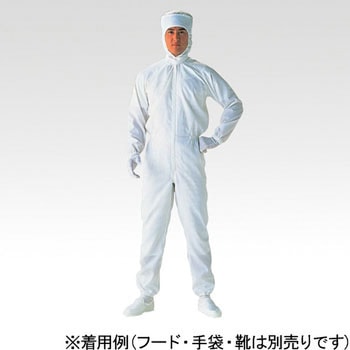 無塵衣PP1470(エコノタイプ)[CL1000] - アズワン