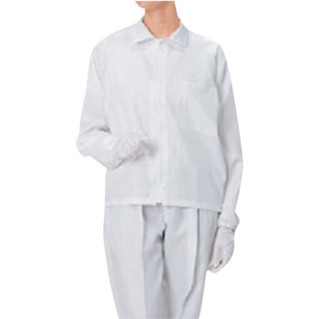 無塵衣AS249C(男女兼用上衣)[CL10000] アズワン