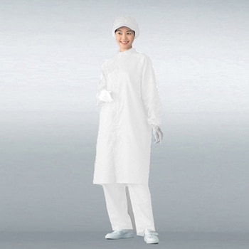 無塵衣(男女兼用・立ち襟)[CL10000] - アズワン