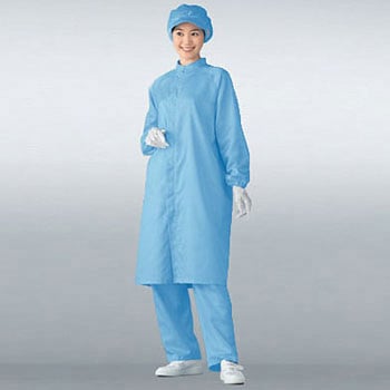 無塵衣(男女兼用・立ち襟)[CL10000] アズワン