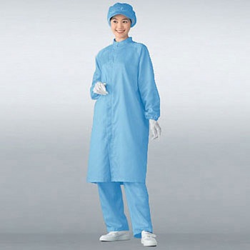 無塵衣(男女兼用・立ち襟)[CL10000] アズワン