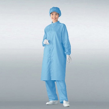 無塵衣(男女兼用・立ち襟)[CL10000] アズワン