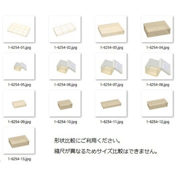 持続性透明帯電防止ケース アズワン