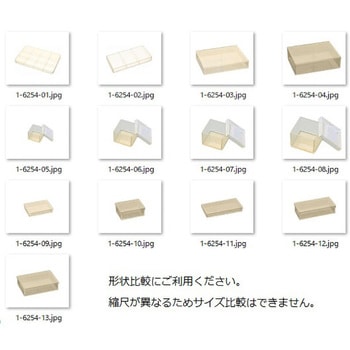 持続性透明帯電防止ケース アズワン