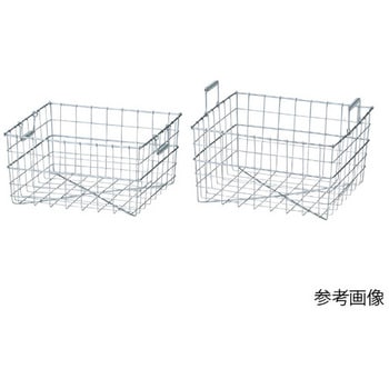 ステンレスワイヤ洗浄カゴ アズワン 実験研究用カゴ/バスケット 【通販