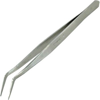 No.2(B.S) ステンレスピンセット ツィザー 1個 アズワン 【通販