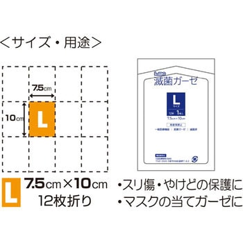 エルモ滅菌ガーゼ 日進医療器