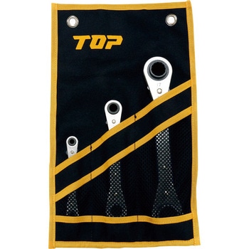 4サイズ板ラチェットレンチセット トップ工業