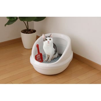ネコのトイレハーフカバー アイリスオーヤマ