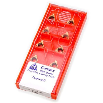 外径ねじ切チップ60°仕上刃無し MXC カーメックス