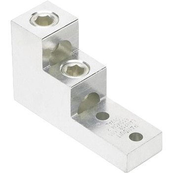 アルミ製メカニカルコネクター 2穴2バレルラグ PANDUIT(パンドウイット)