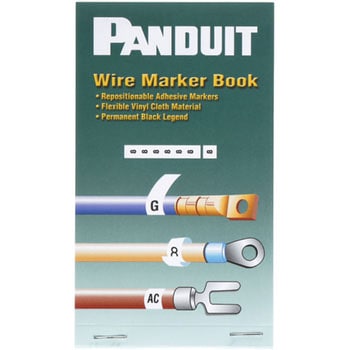 マーカーブック ポケットサイズ 印字済み PANDUIT(パンドウイット)