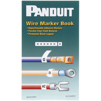 マーカーブック ポケットサイズ 印字済み PANDUIT(パンドウイット)