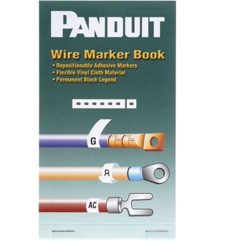 マーカーブック ポケットサイズ 印字済み PANDUIT(パンドウイット)