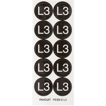 PESS-C-L3 ���̎��ʃ��x�� PANDUIT(�p���h�E�C�b�g) 33569936