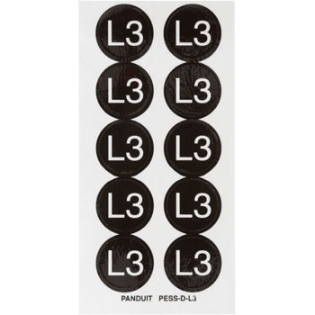 PESS-D-L3 導体識別ラベル PANDUIT(パンドウイット) 33570006