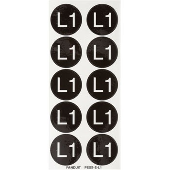 PESS-E-L1 ���̎��ʃ��x�� PANDUIT(�p���h�E�C�b�g) 33570049