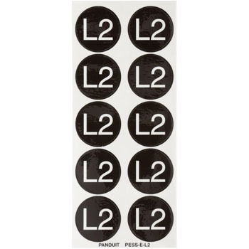 PESS-E-L2 ���̎��ʃ��x�� PANDUIT(�p���h�E�C�b�g) 33570058