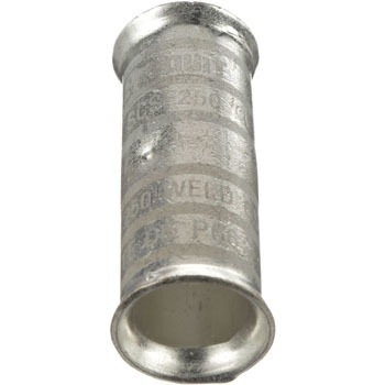 SCSF250-X 銅製バットスプライス 漏斗状電線挿入口 PANDUIT(パンドウイット) 33576708