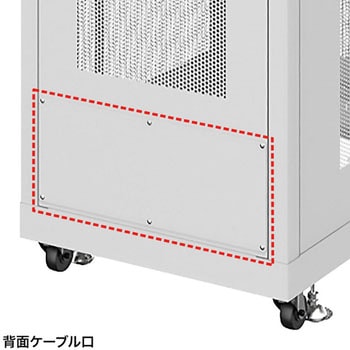 19インチサーバーラック メッシュタイプ サンワサプライ