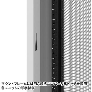 19インチサーバーラック メッシュタイプ サンワサプライ
