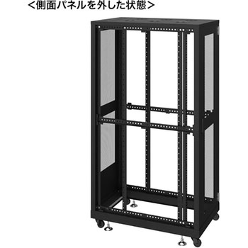 19インチサーバーラック メッシュタイプ サンワサプライ