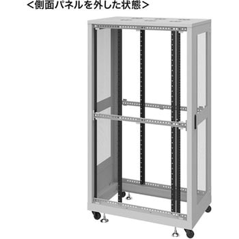 19インチサーバーラック メッシュタイプ サンワサプライ