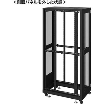 19インチサーバーラック メッシュタイプ サンワサプライ