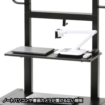 55～65型対応手動上下昇降液晶ディスプレイスタンド サンワサプライ