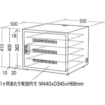 ノートパソコン収納キャビネット サンワサプライ