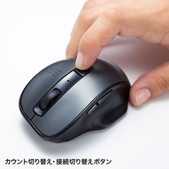 ワイヤレスブルーLEDコンボマウス サンワサプライ