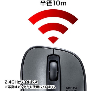 ワイヤレスブルーLEDマウス サンワサプライ