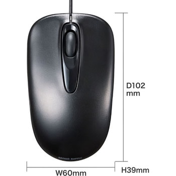 有線ブルーLEDマウス サンワサプライ