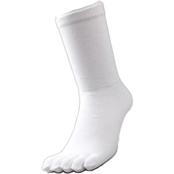 消臭サポーター厚地5本指カカトナシ FUKUTOKU(福徳産業)