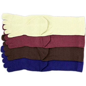 消臭サポーターソックス5本指 - FUKUTOKU(福徳産業)