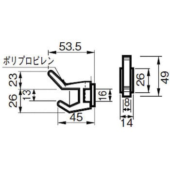 マイティープラスチックフック ACE(エース/モリギン)