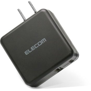 スマホ充電器 タブレット充電器 Ac おまかせ充電 3 6a タイプcポート1 3 0a Usbポート1 2 4a 1年保証 エレコム Usb充電器 通販モノタロウ Mpa Acc07bk