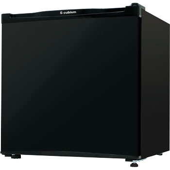 S-cubism 1ドア冷蔵庫 ノンフロン RM-46L01BK 46L 2019年製 A-Stage 動作品 RM-46L01BK 1ドア冷蔵庫 46L 1台 エスキュービズム 【通販モノタロウ】